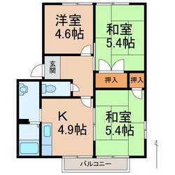 ディアス松島の物件間取画像